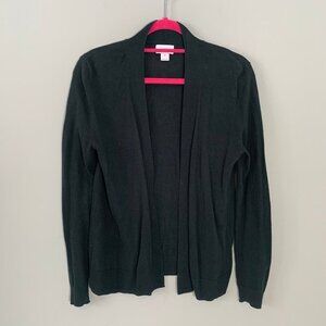 Old Navy black long sleeve‎ lightweight open front cardigan sweater